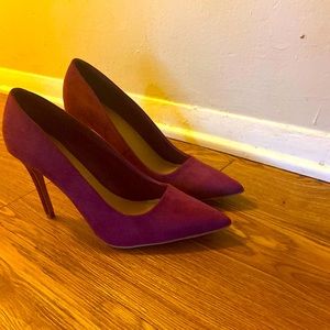 Stiletto pumps - plum women 12
